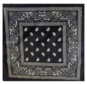 bandana dunkel blau